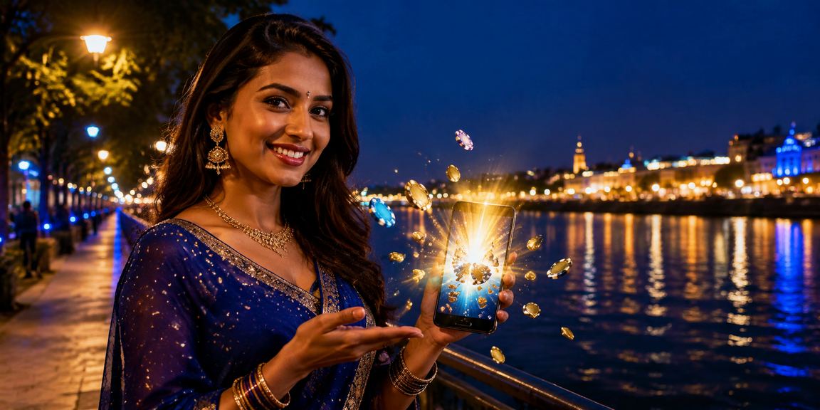 Ahmedabad riverfront with digital entertainment and bonuses
