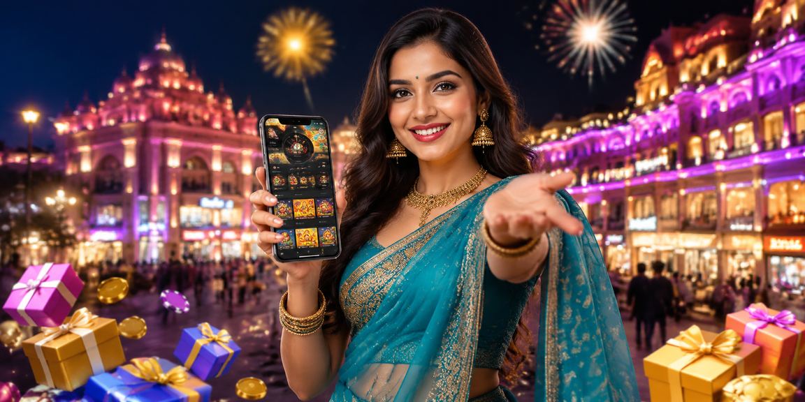 Player enjoying mobile casino games in India